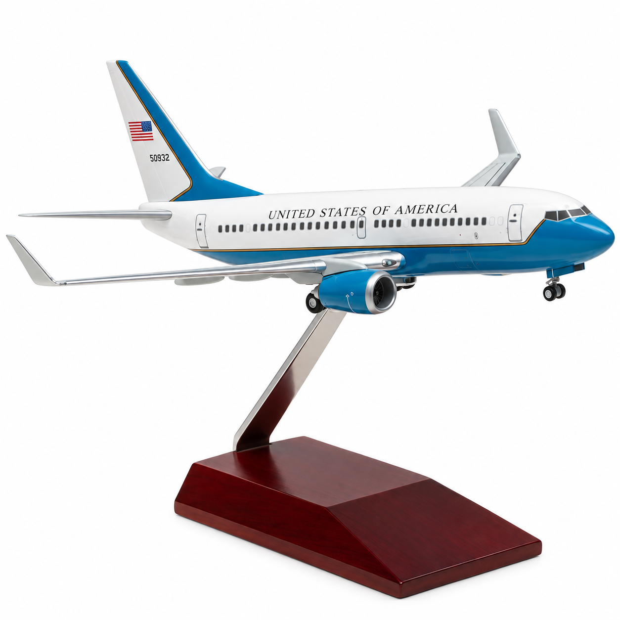 Hogan wings 1/200 美國空軍 波音 C-40 05-0932