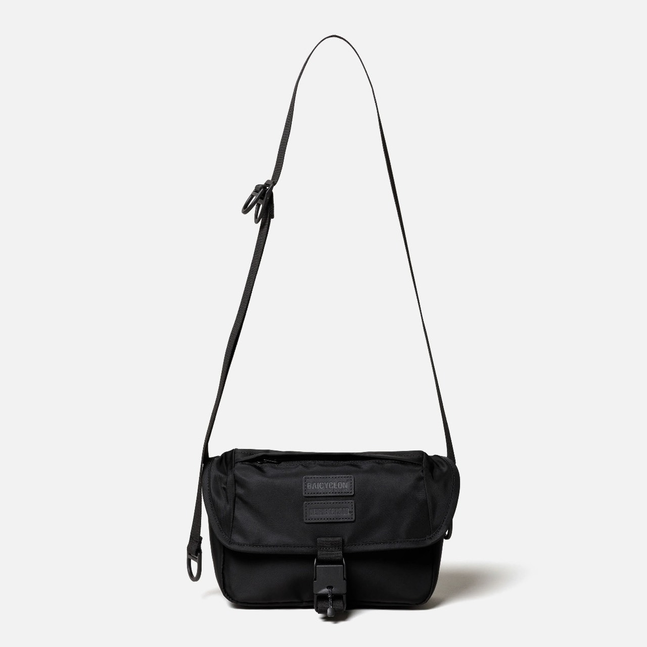 -(C011)-NEIGHBORHOOD NH X BAICYCLON . FLAP SHOULDER BAG 肩背包 -262BW80N-CG03