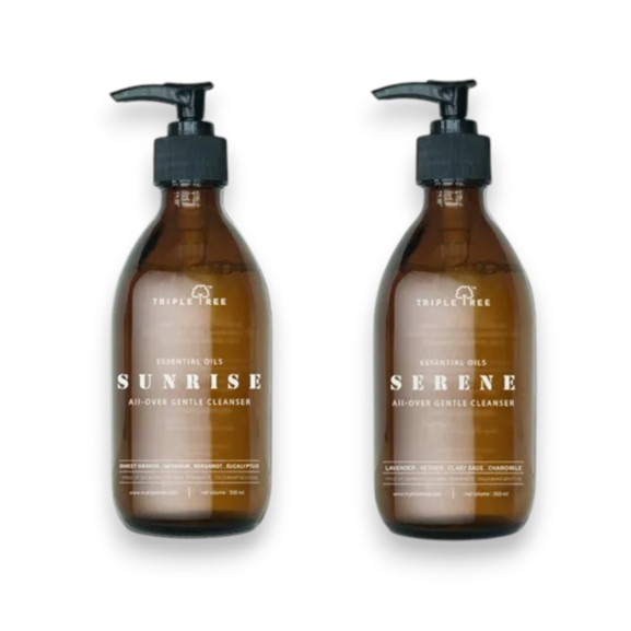TT34 Sunrise全方位溫和清潔露300MLx1 + Serene 全方位溫和清潔露 300MLx1" $498/1 SET