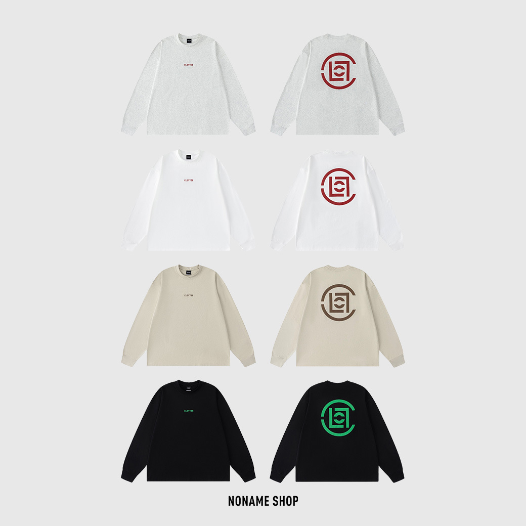 CLOT X CLOTTEE 美式 街頭 經典LOGO 長袖 四色 (男款)