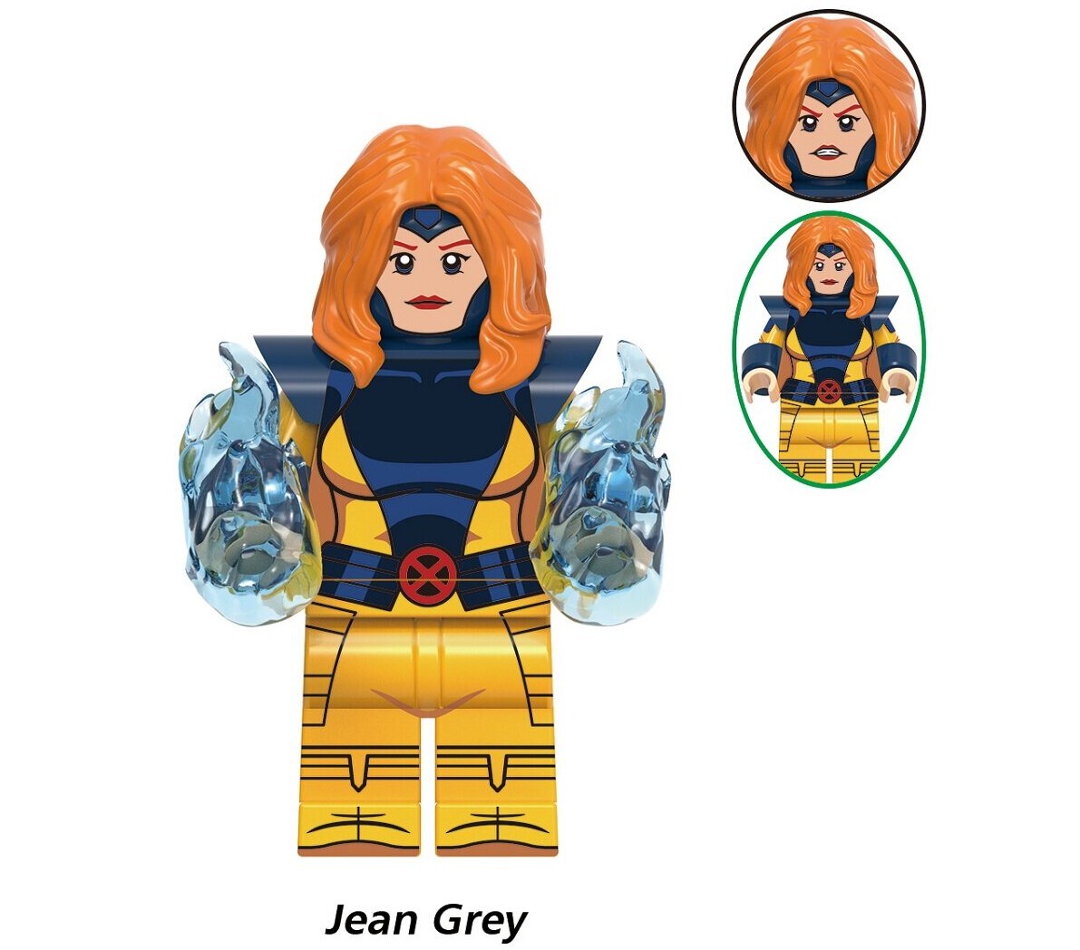 X-Men Jean Grey Custom Minifigures Fit Lego G0221 GH0942
