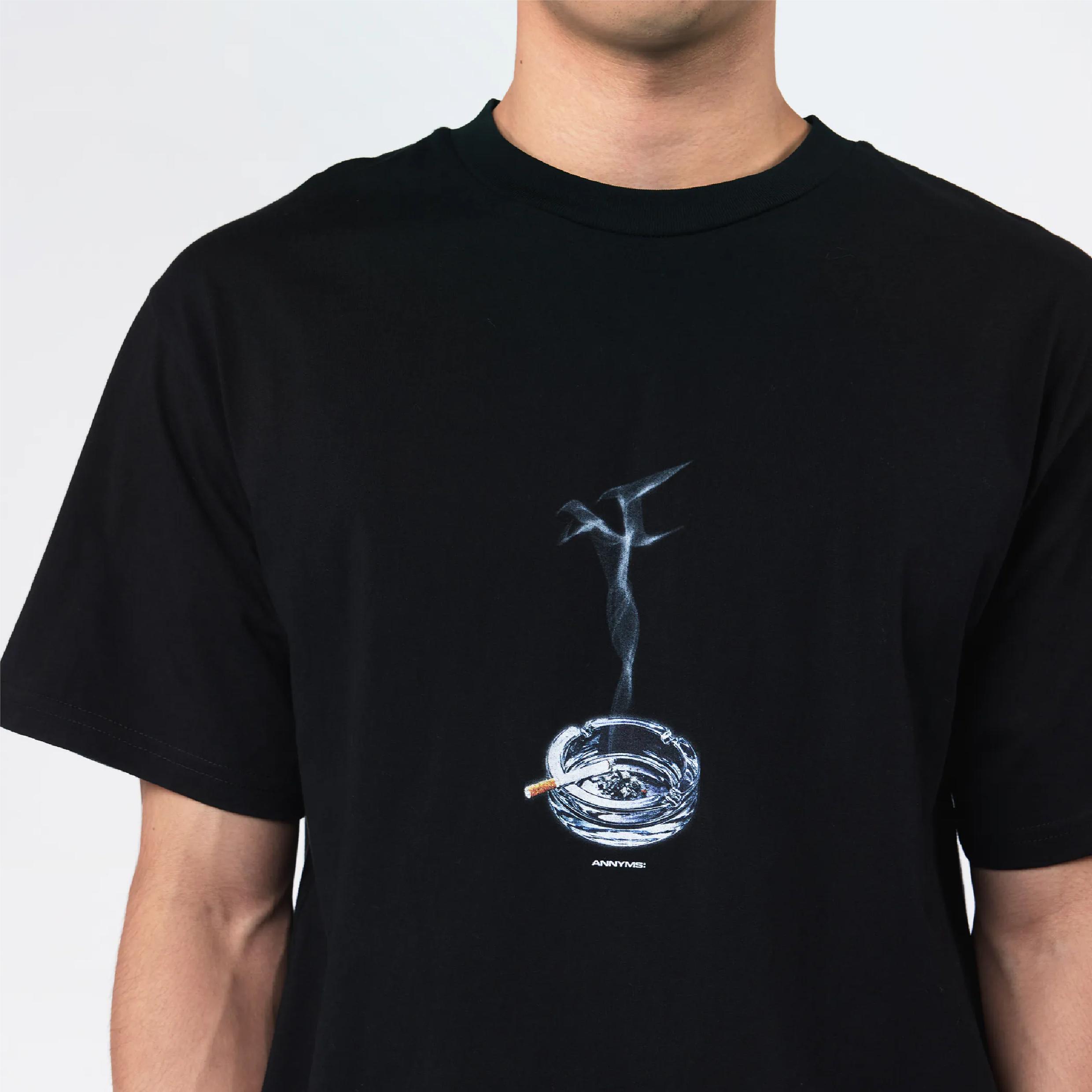 Anonymous Talking AshTray Tee 菸灰缸圖像短Tee