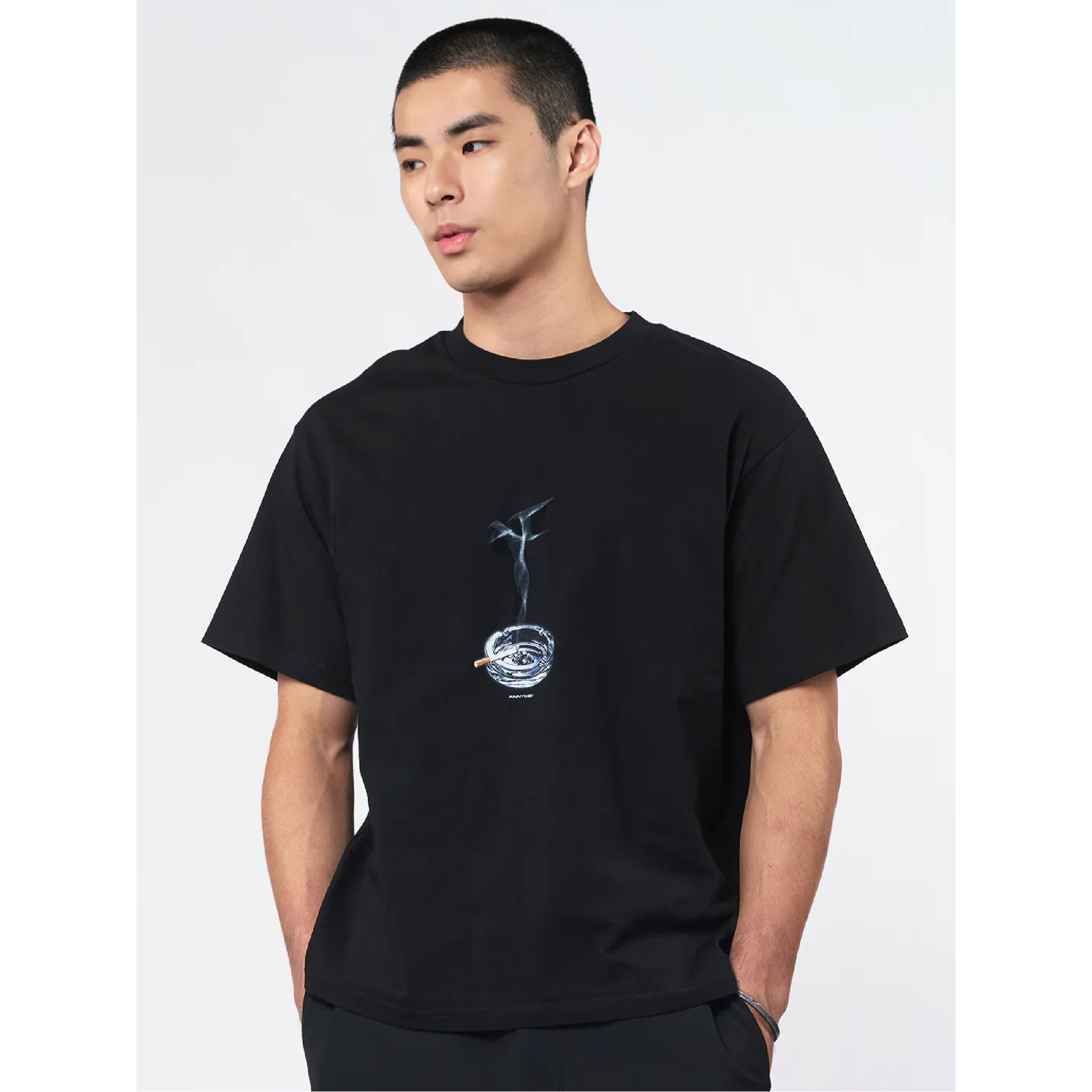 Anonymous Talking AshTray Tee 菸灰缸圖像短Tee