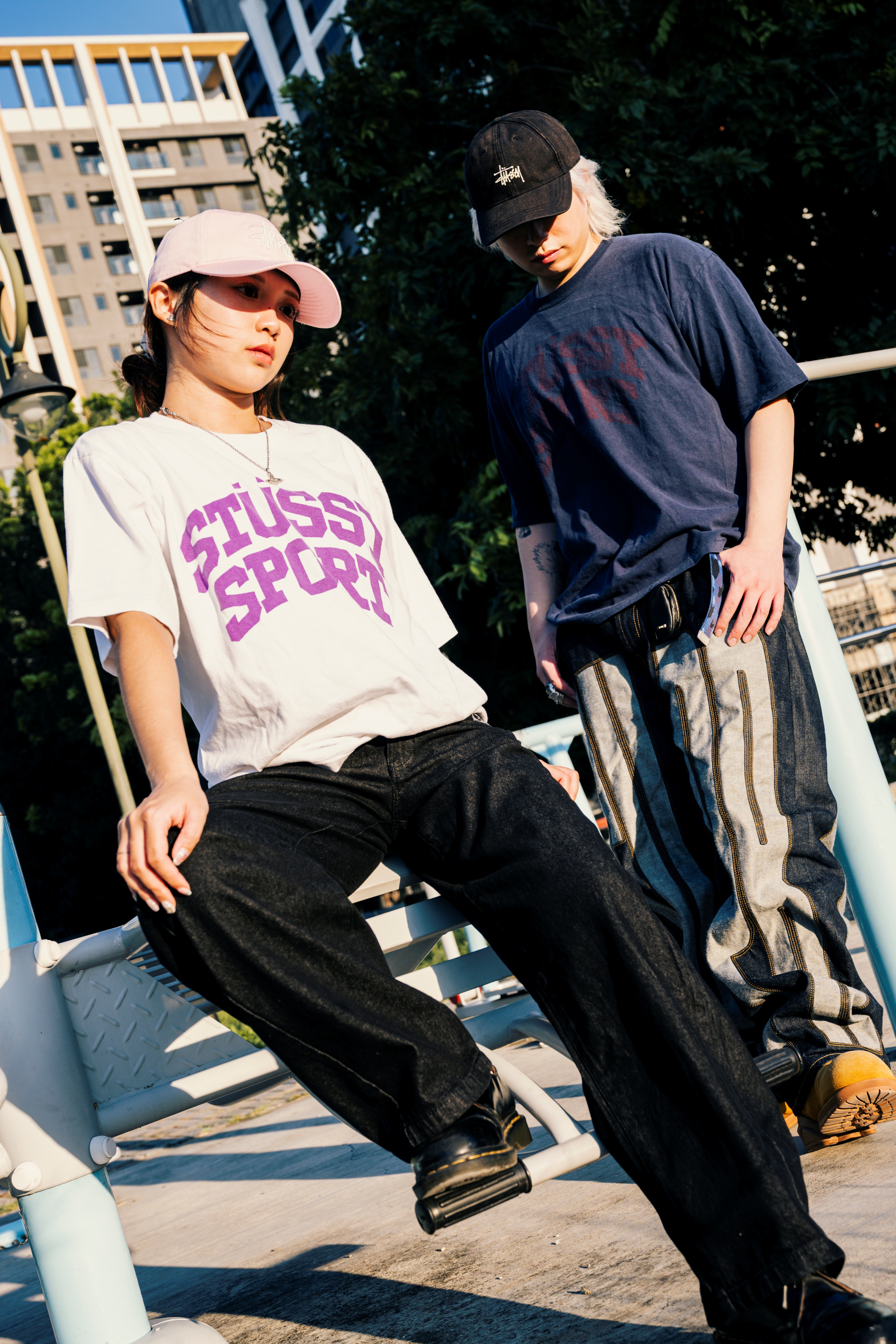 ☆ETW☆【EASY TO WEAR】Stussy BLOCK SPORT TEE 字體 運動 短t 春夏