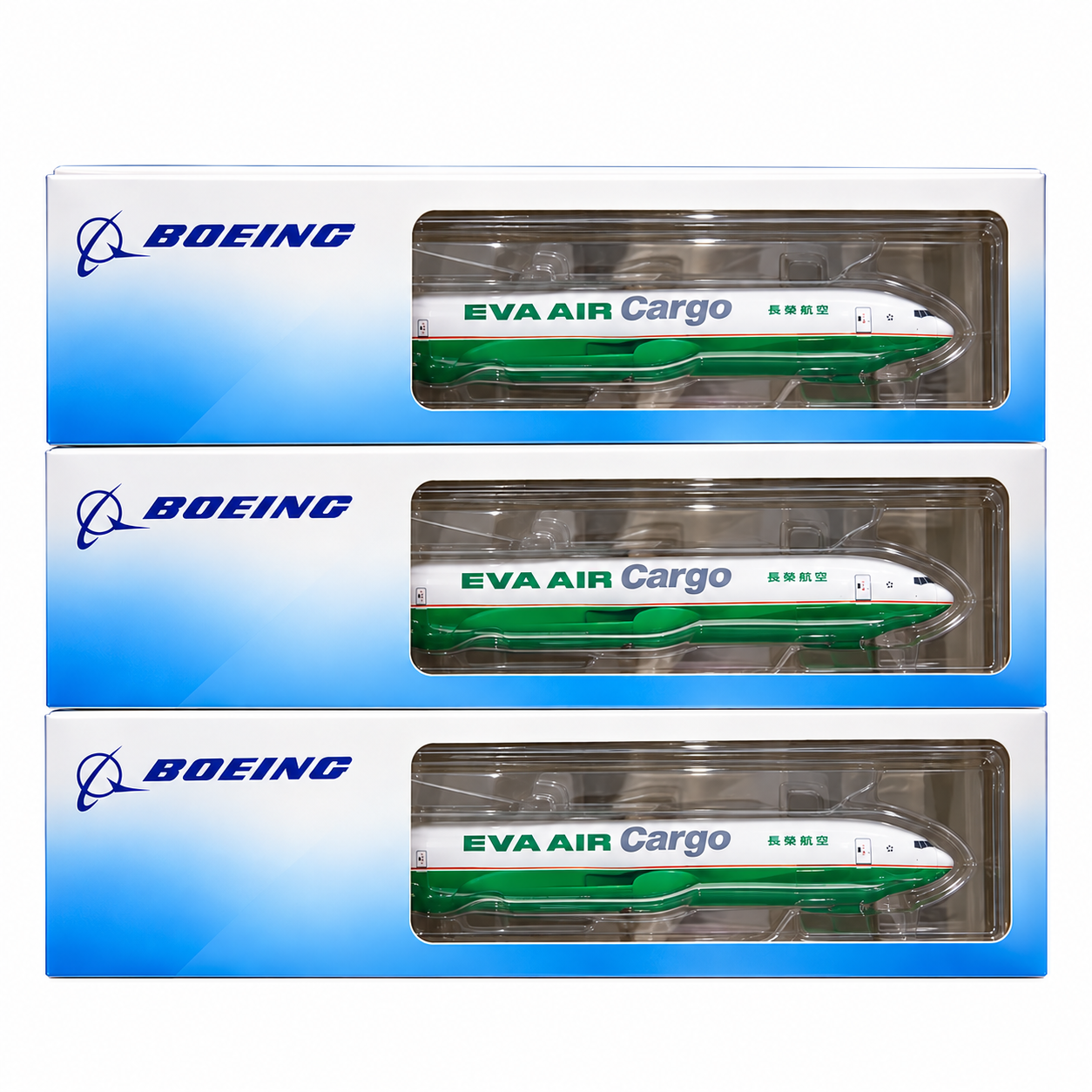 Hogan wings 1/200 EVA Airways Cargo Boeing 777-200F(LR) Old Standar Colors