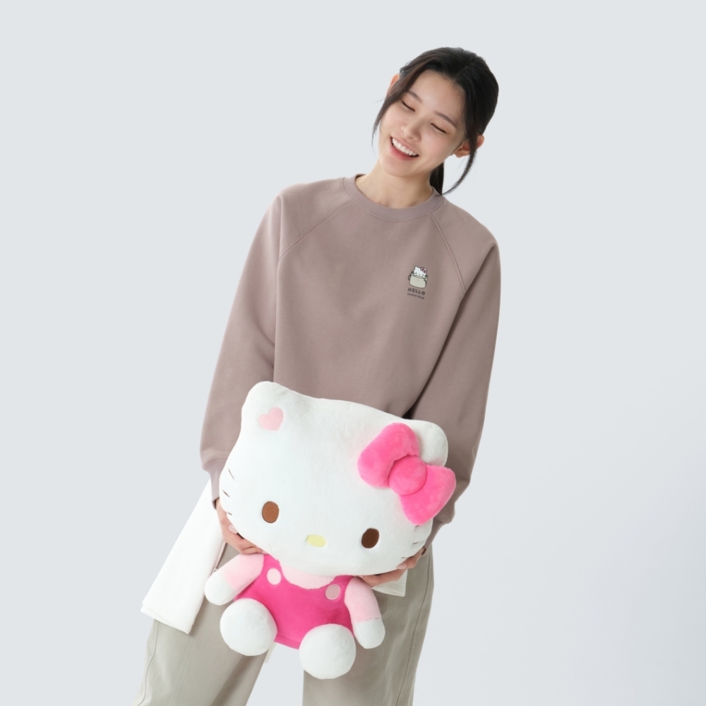 【代購】 Snow Peak × Hello Kitty 女款輕柔磨毛圓領衛衣 S26WWF-HT87 三色 大學T 夢幻聯名