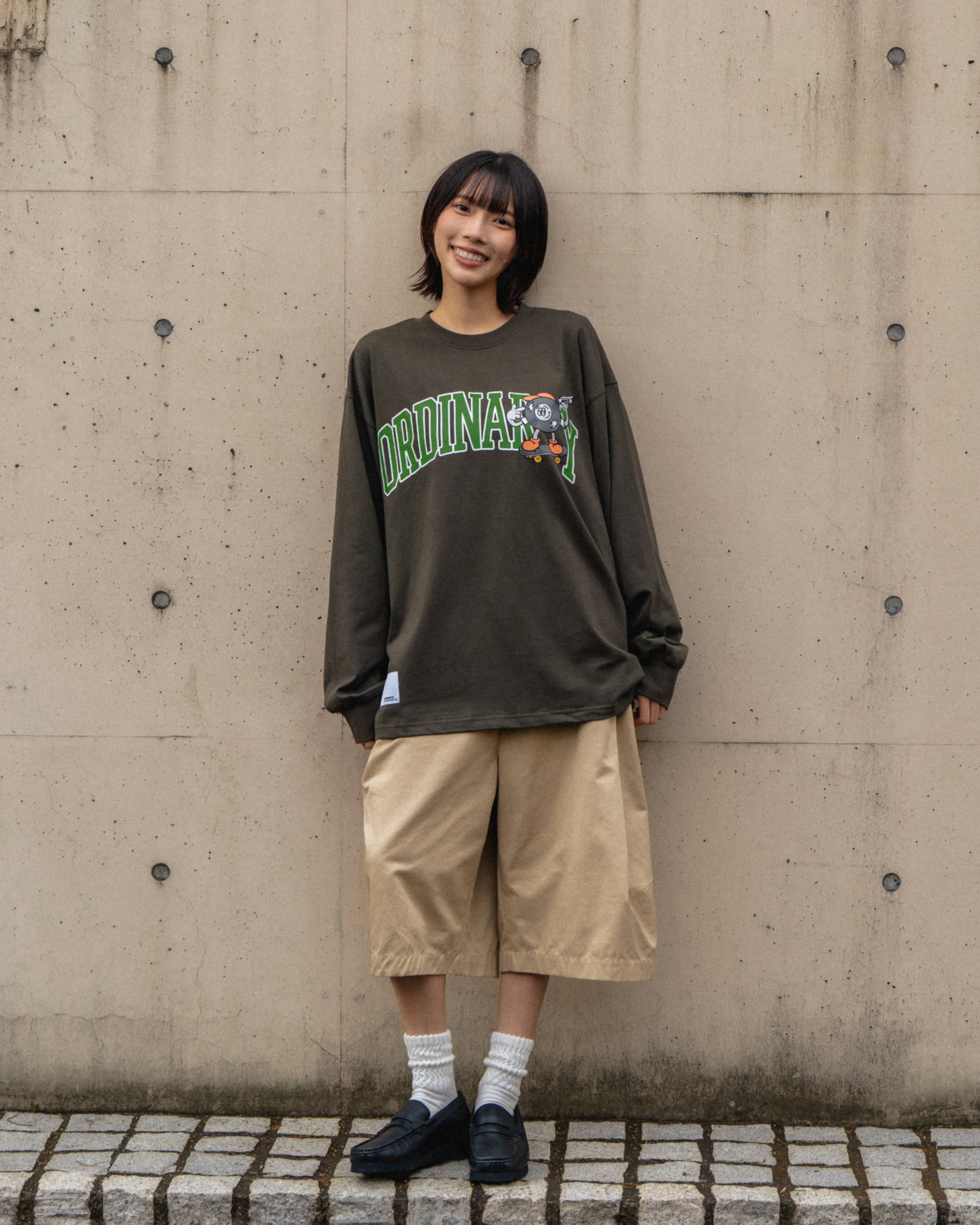Ordinary 角色LOGO長Tee