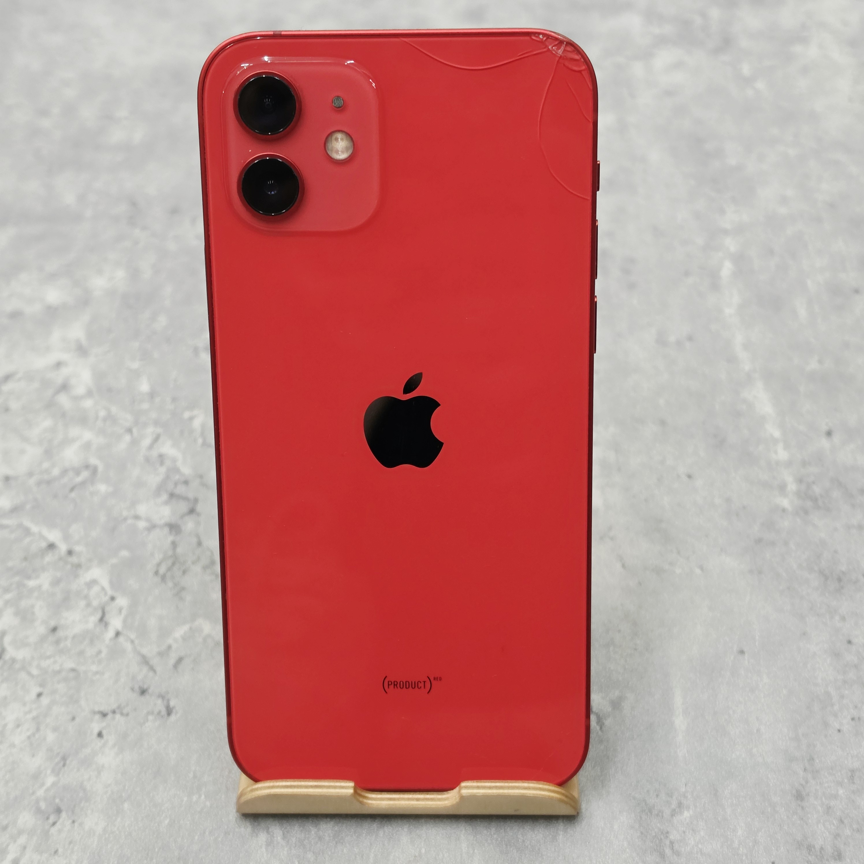 二手 iPhone｜iPhone 12 128GB 紅色 背板瑕疵