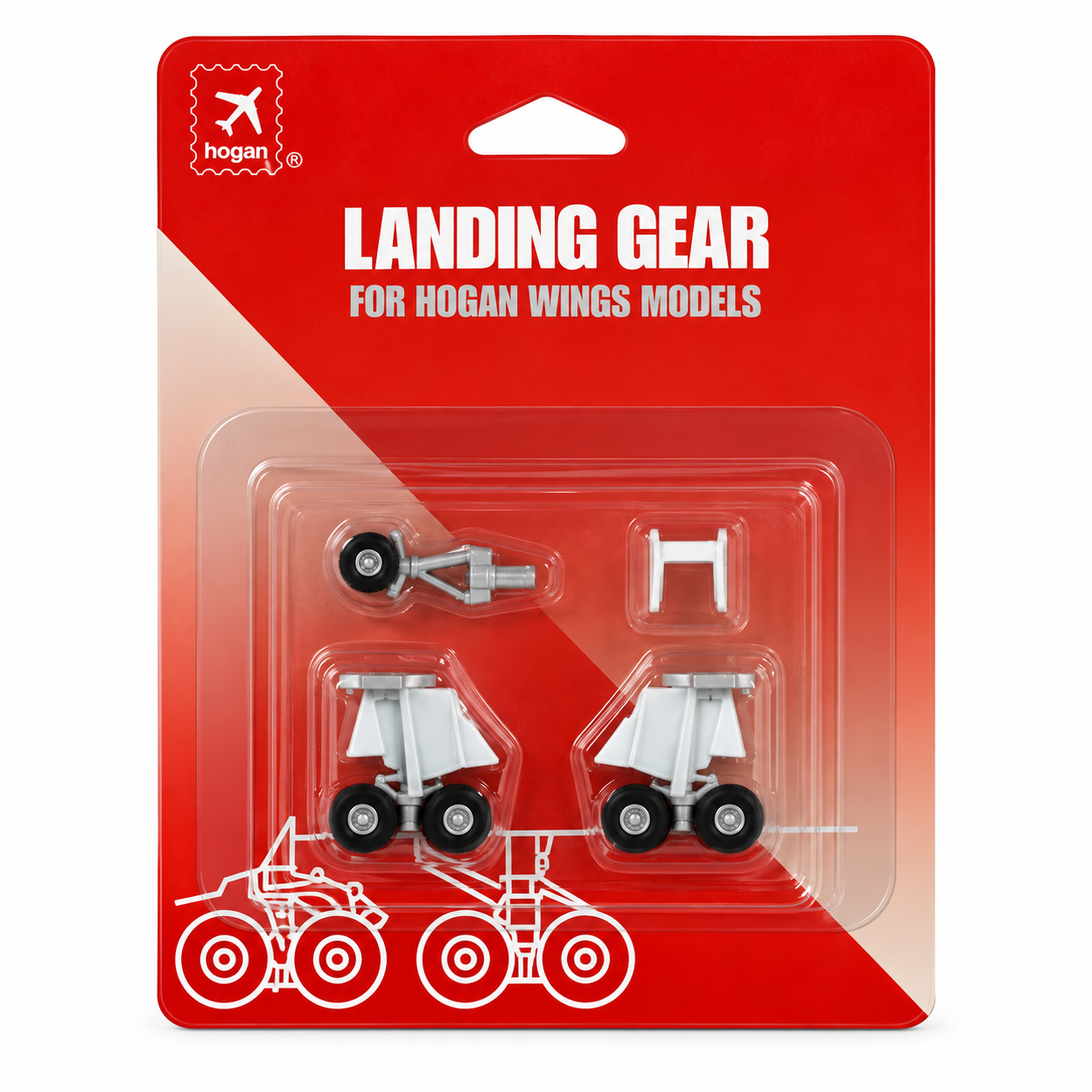 Hogan wings  1/200 Airbus A350-900 Spare Landing Gear for Hogan Models HG90064