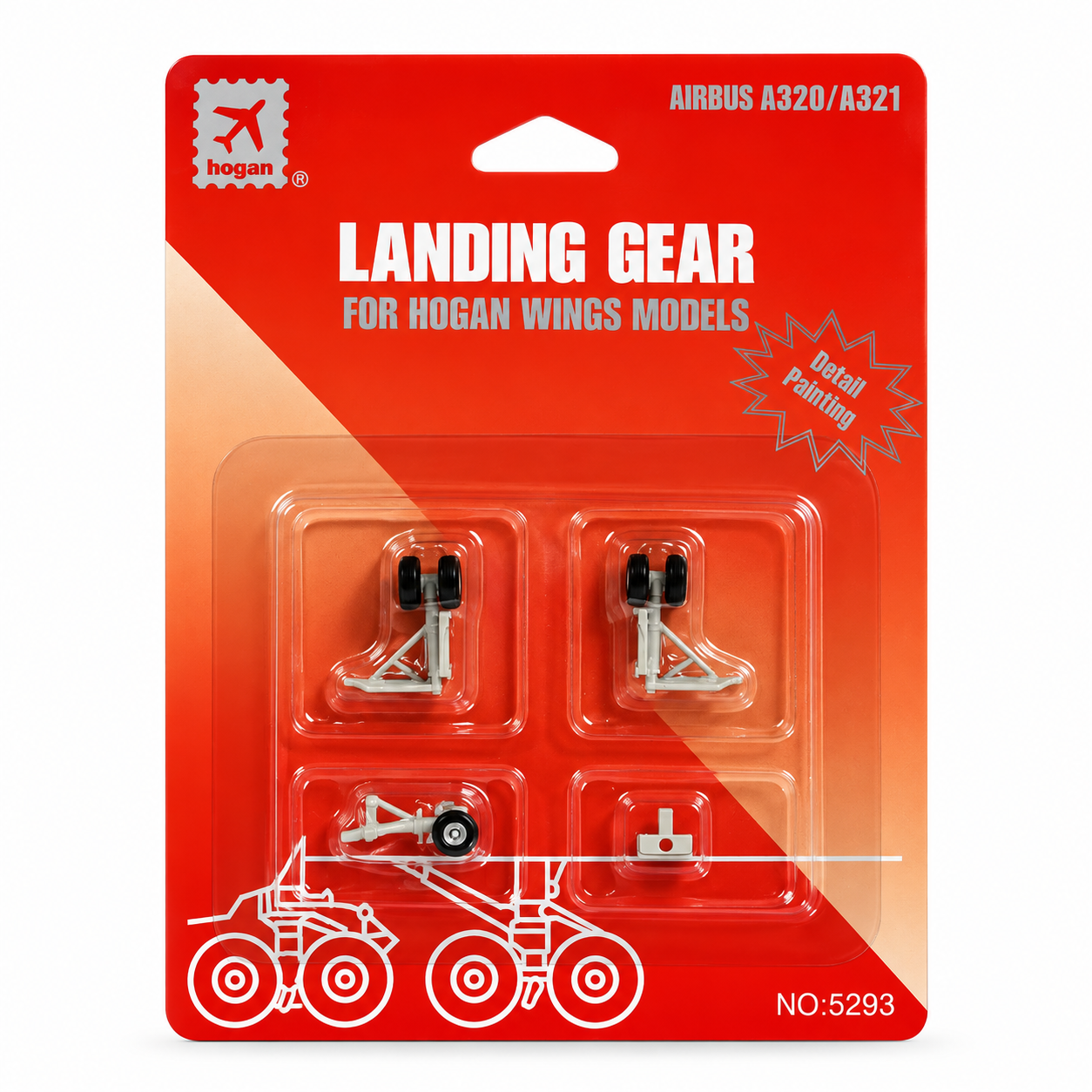Hogan wings  1/200 A320/A321 Gears