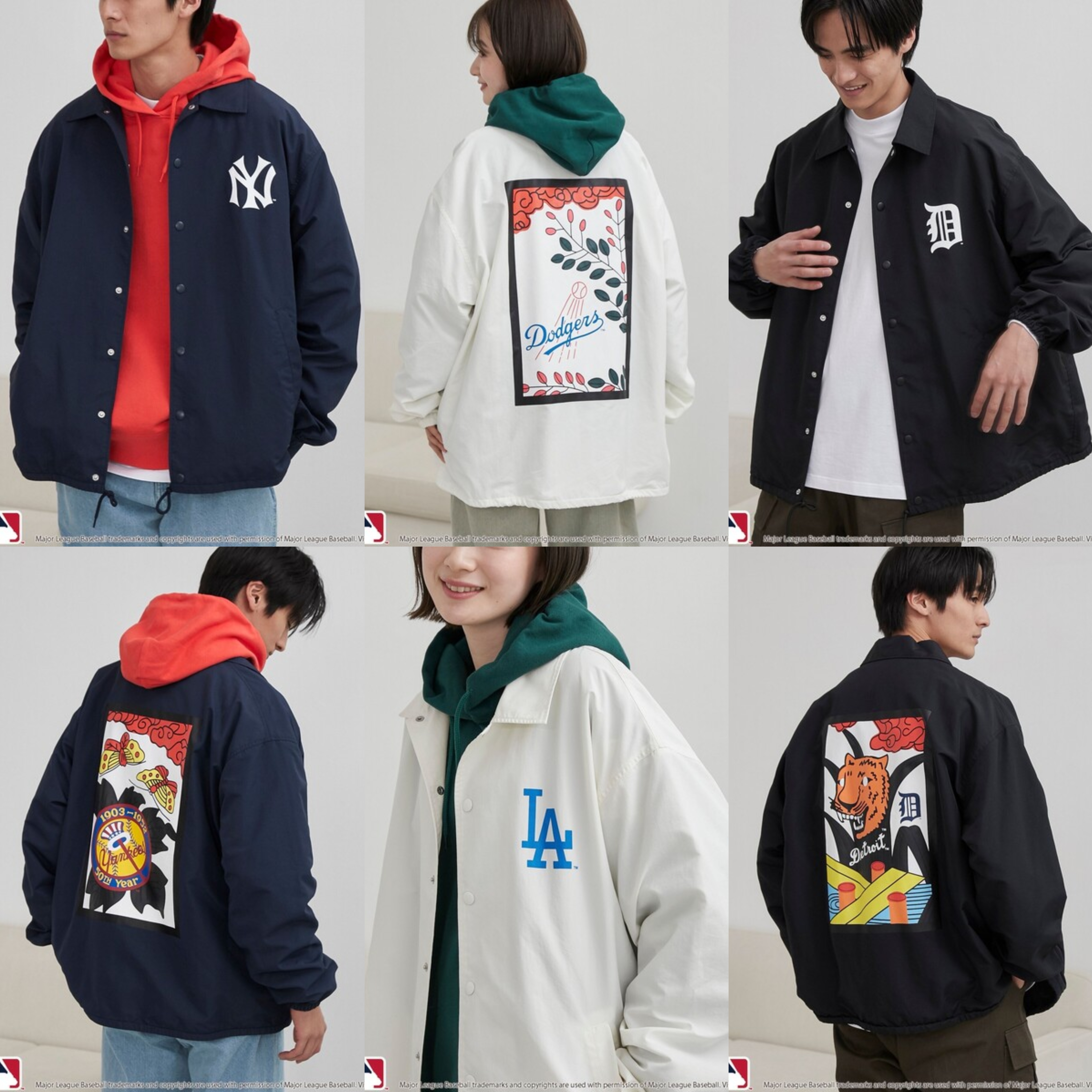 JP 限定MLB 花札外套