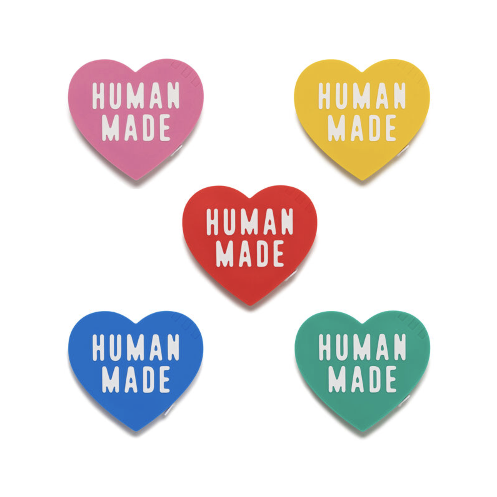 HUMAN MADE HEART MEASURE 愛心 捲尺 紅色/粉色/黃色/藍色/綠色-HM31GD161