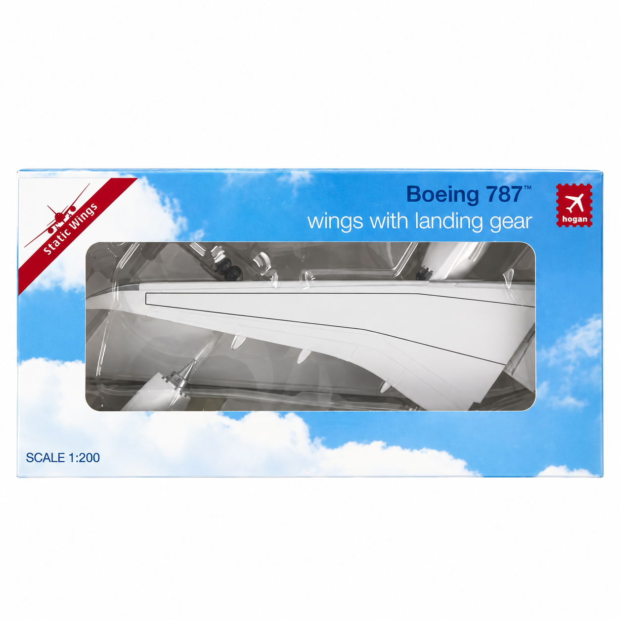 Hogan wings 1/200 波音787機翼配件 附機輪