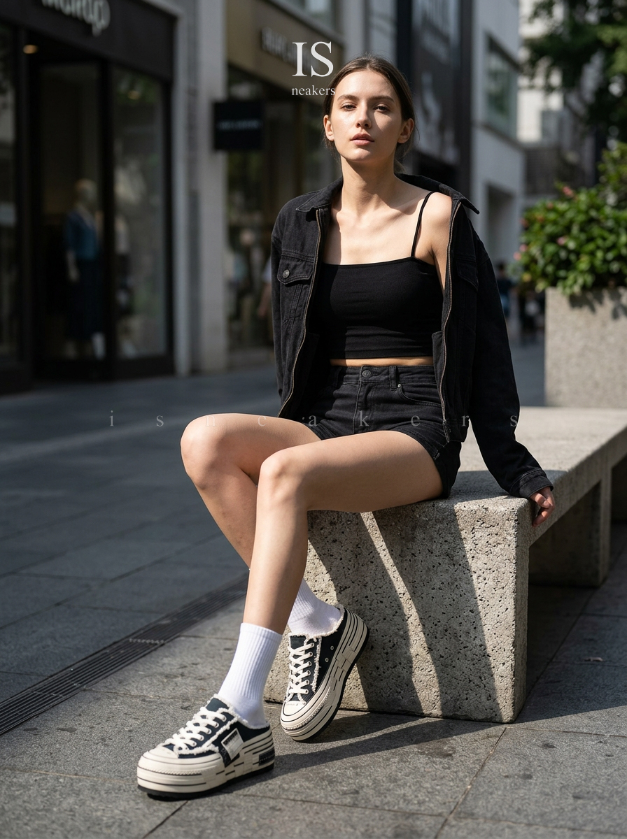 iSNEAKERS｜Xvessel G.O.P Double Sole Mule Black S24X39B