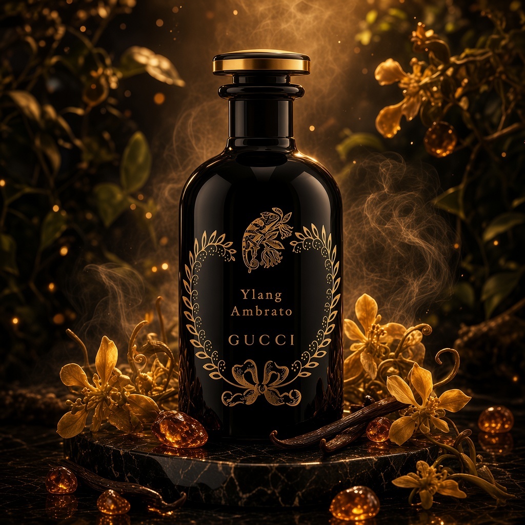 Gucci煉金術花園依蘭琥珀香水