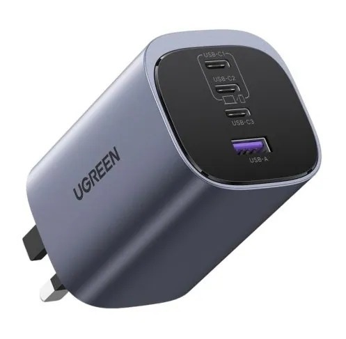 UGREEN 綠聯 X565 (45226) Nexode S 100W 4埠 GaN 氮化鎵快速充電器 (UK)