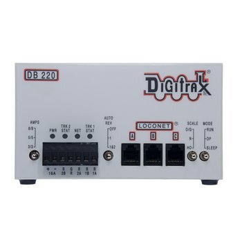Digitrax DB220 雙 8/5/3 安培自動反轉 DCC 增幅器