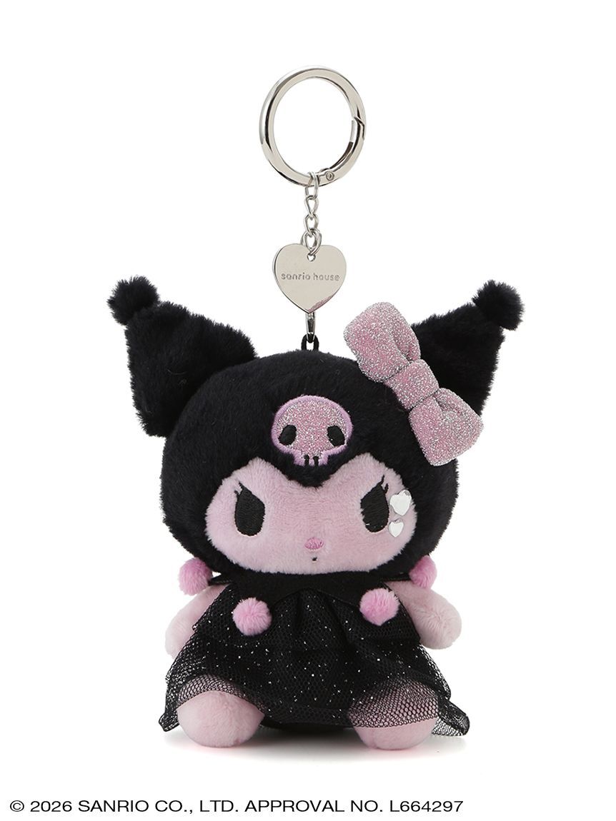 [PINK x BLACK] Sanrio 毛絨掛件 (共4款)