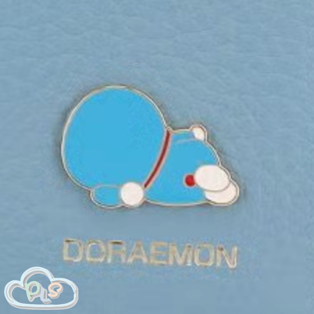 In Stock Long Pull-Out Wallet CLB3-011 Doraemon Efffy Light Blue #29301-LBU