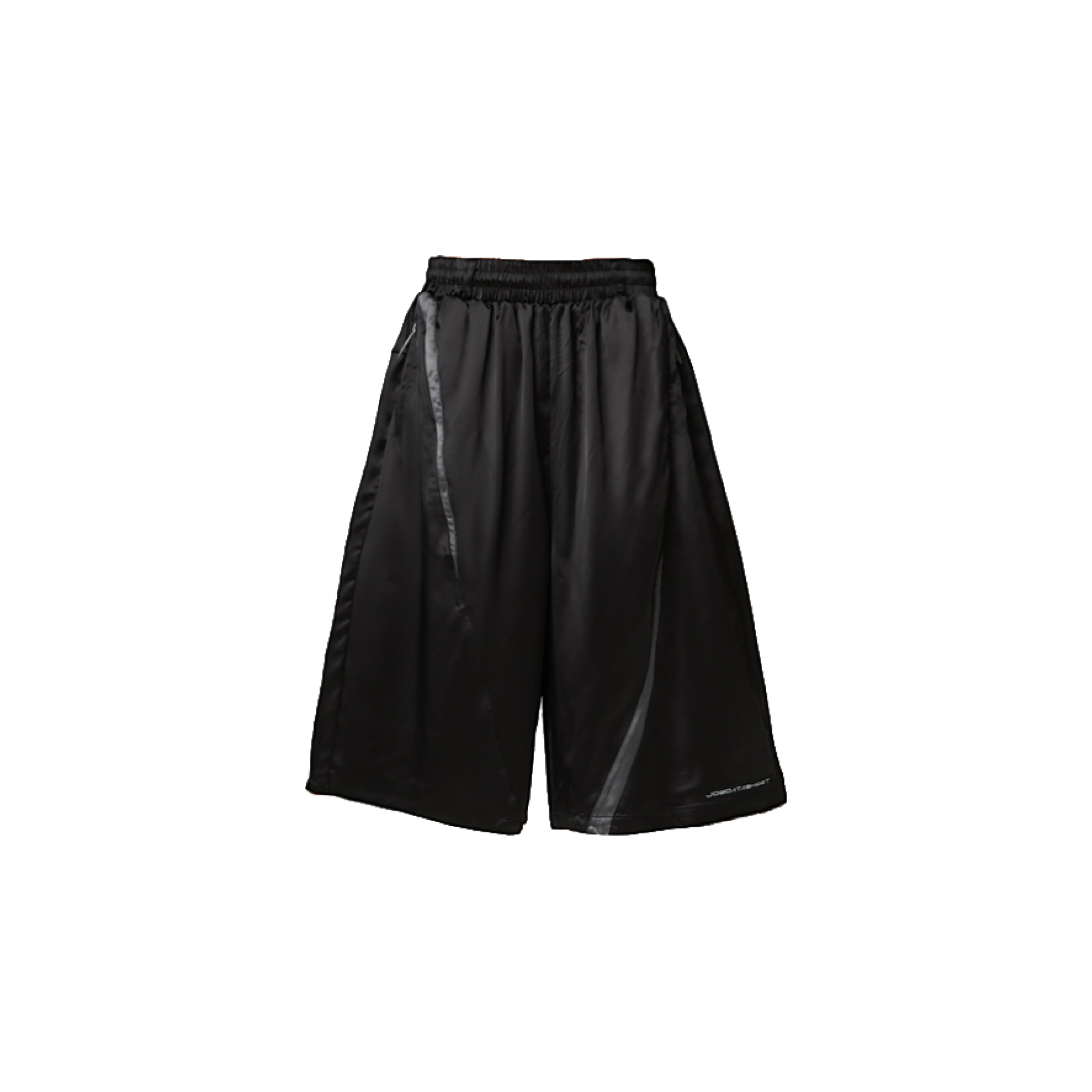 Jobdatasheet D57 Asymmetric Panel Satin Pants 不對稱 拼接 綢緞褲