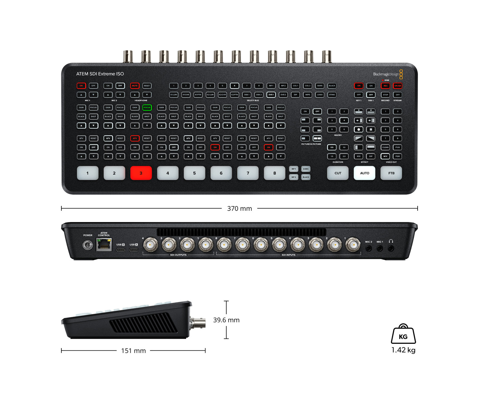 Blackmagic Design ATEM SDI Extreme ISO