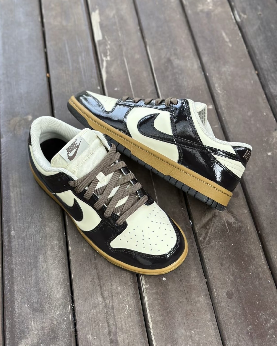【逢甲 FUZZY】Nike Dunk Low "Shadow Brown" 漆皮 摩卡 IM4415-201