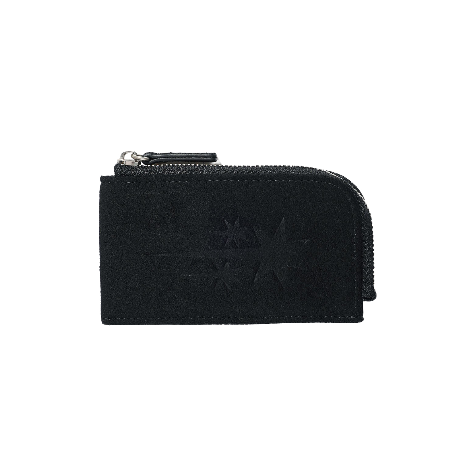 Niceghostclub 3STAR ZIP SUEDE CARD WALLET