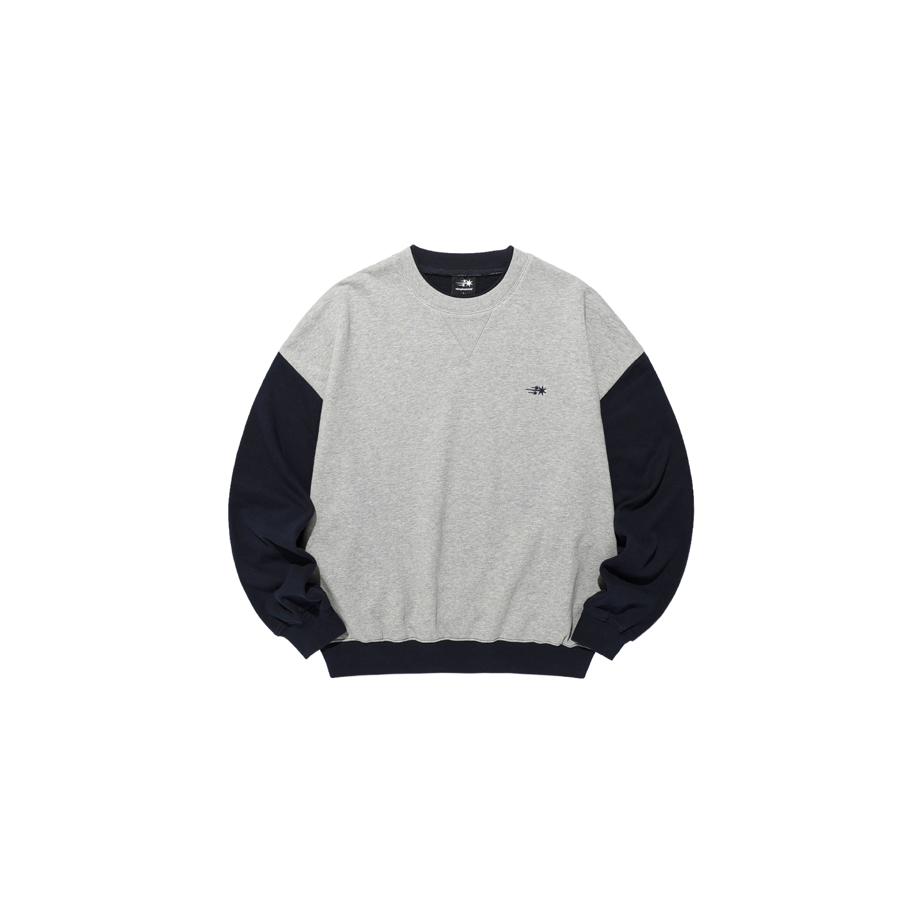 Niceghostclub COLOR BLOCK 3STAR SWEATSHIRTS
