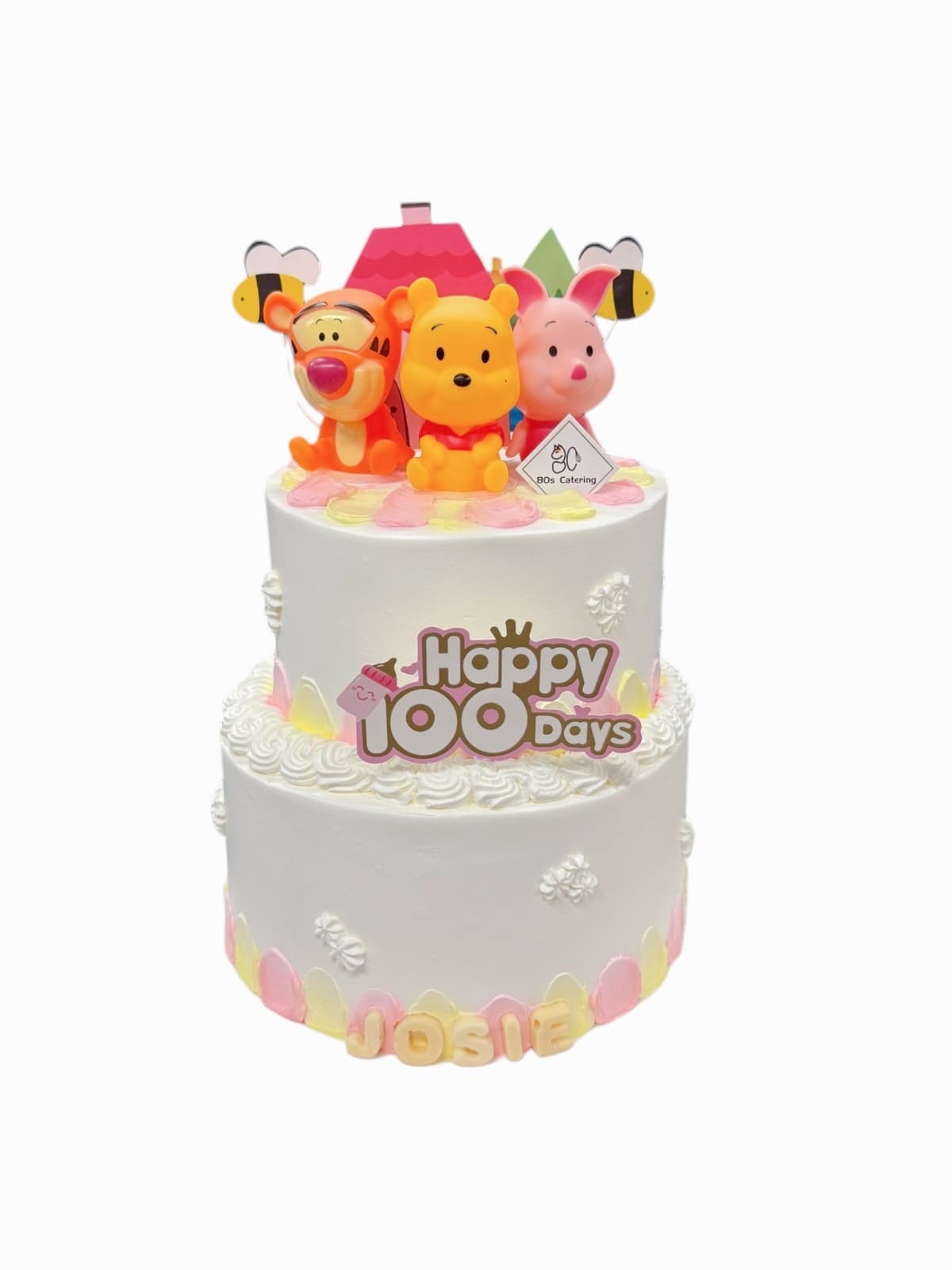 Winnie the Pooh豬仔＋維尼＋跳跳虎主題蛋糕