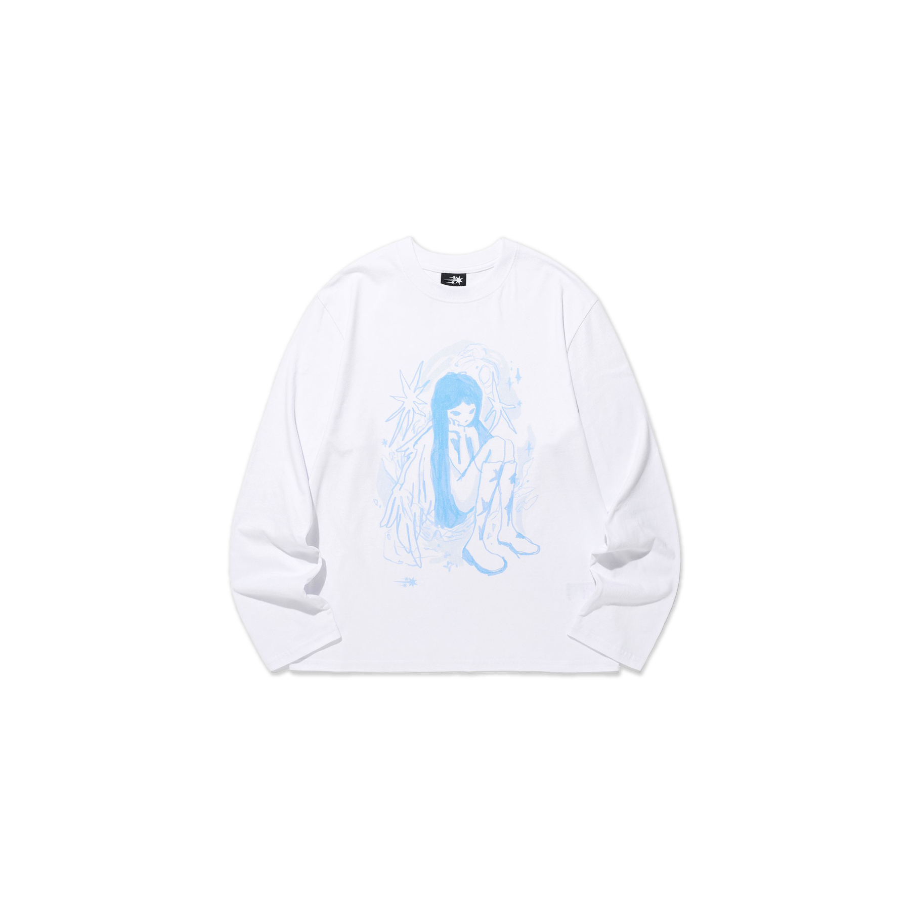 Niceghostclub STARRY ANGEL LS TEE