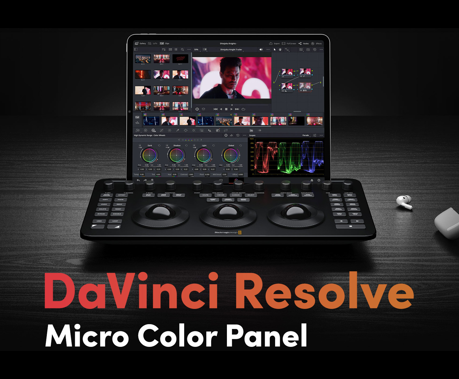 Blackmagic Design DaVinci Resolve Micro Color Panel