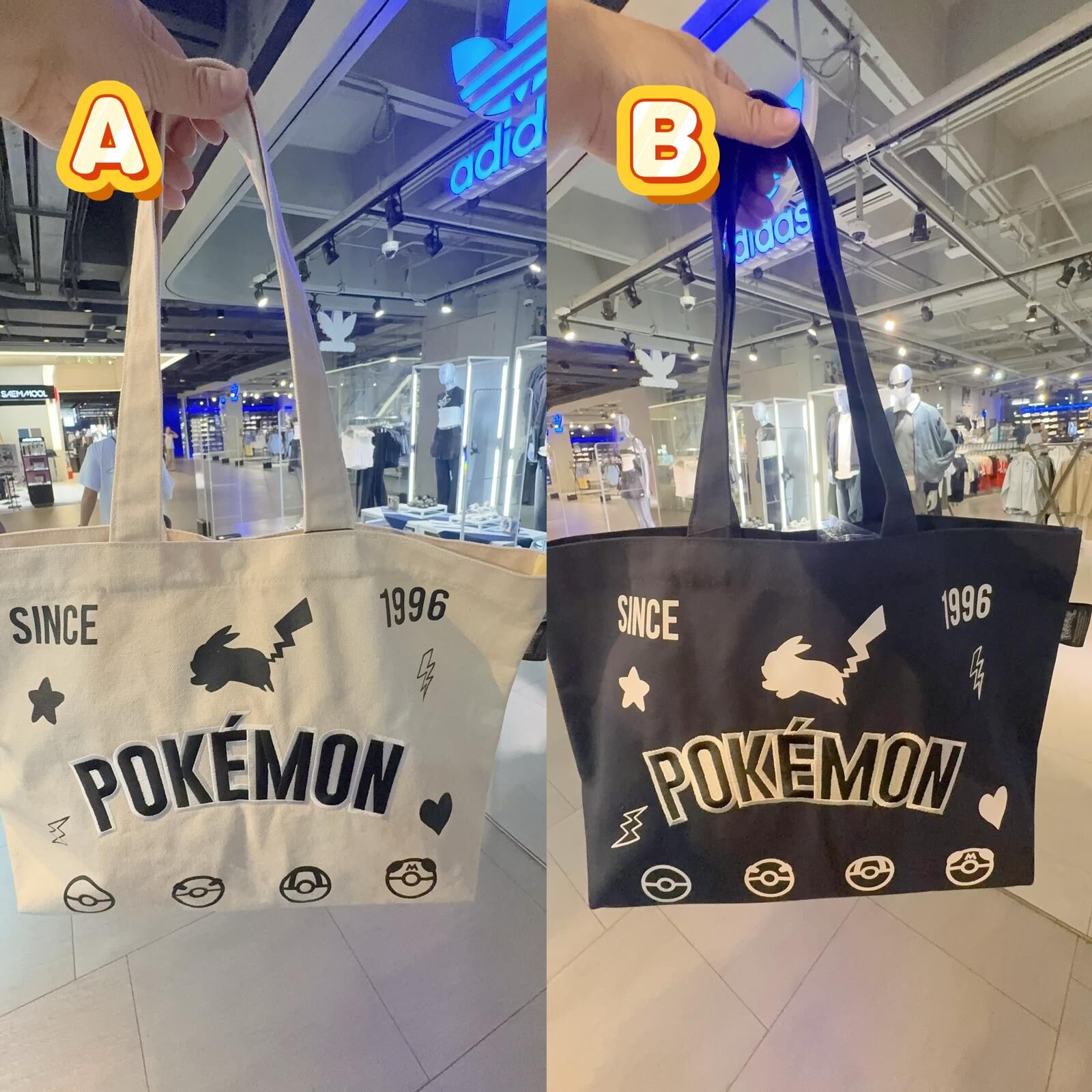 泰國直送官方 Collectors Club Pokémon 寶可夢限定系列 精靈帆布袋