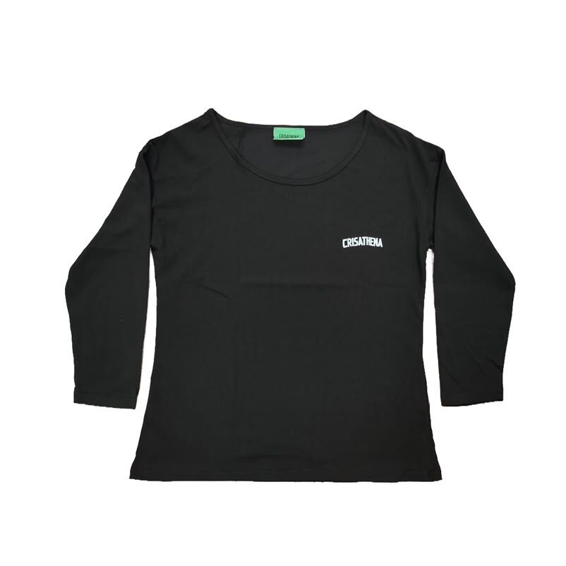 Crisathena CT-CH2691-BLK ​Long-sleeve T-shirt -M