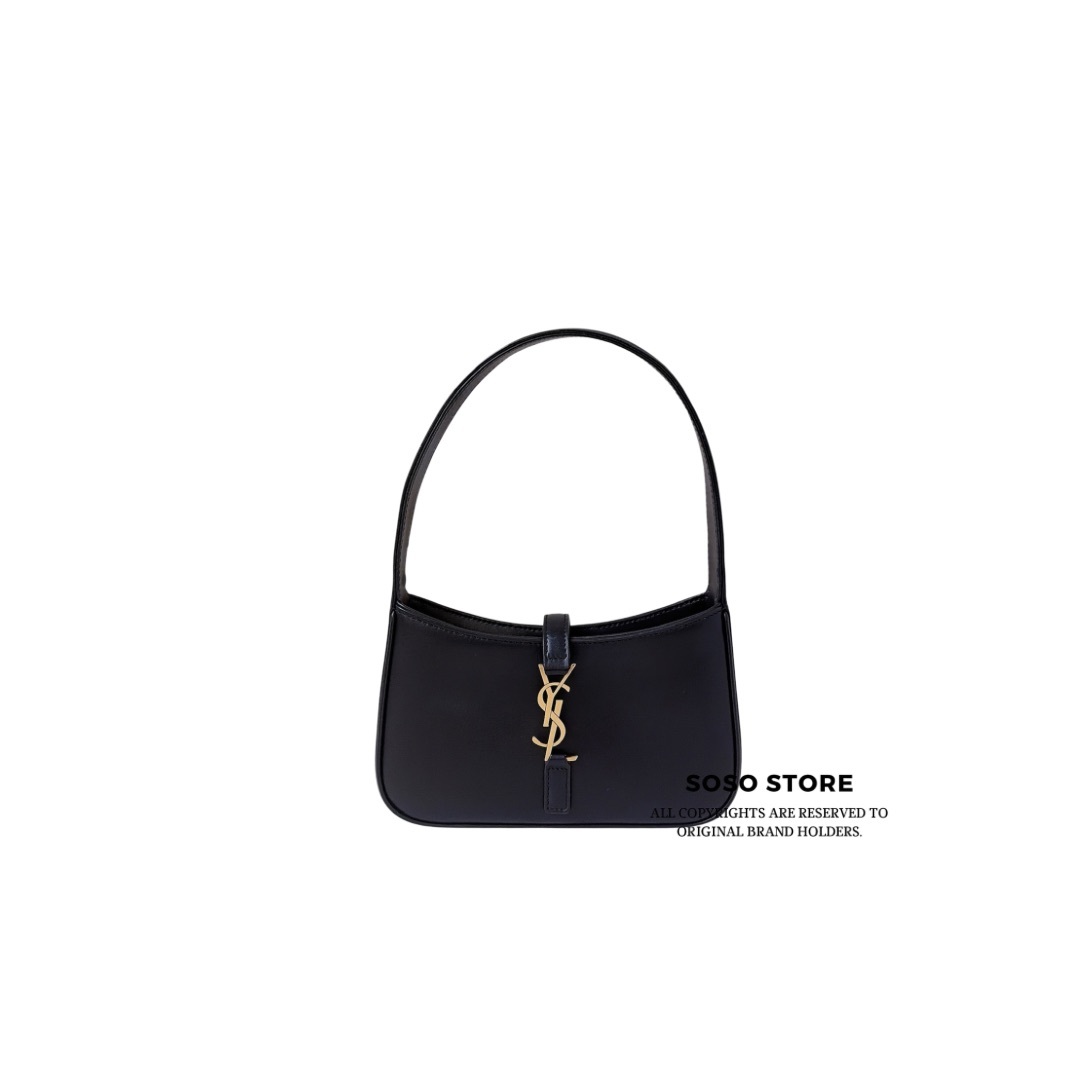 Saint Laurent (YSL) Le 5 à 7 - Black / GHW