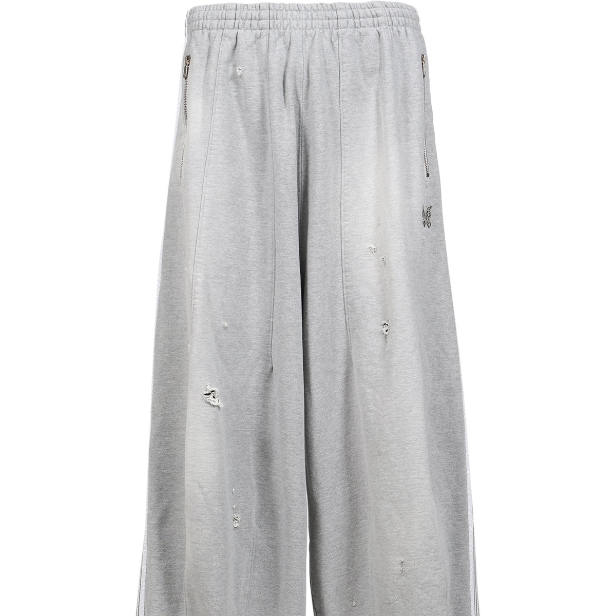 NUBIAN x NEEDLES H.D. TRACK PANT 破壞 棉質運動褲 20TH限定 兩色