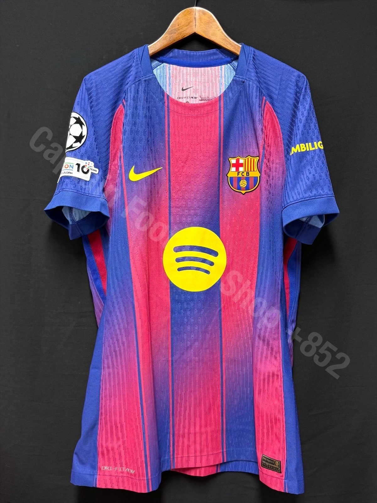(Match Issue) FC Barcelona 2025-2026 Nike Home Match Issue Shirt #10 LAMINE YAMAL