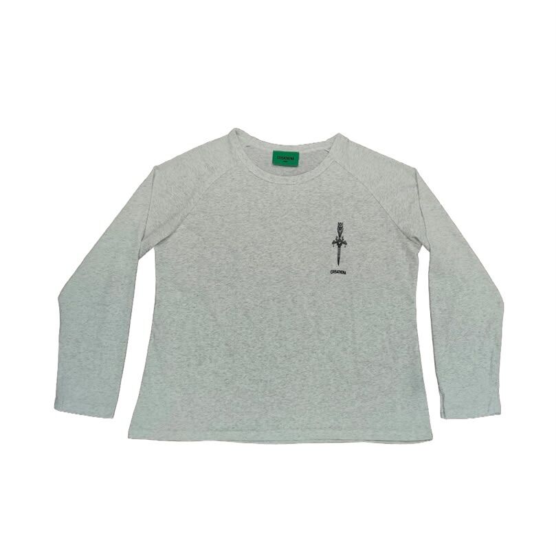 Crisathena CT-CH2692-GRY ​Long-sleeve T-shirt -M