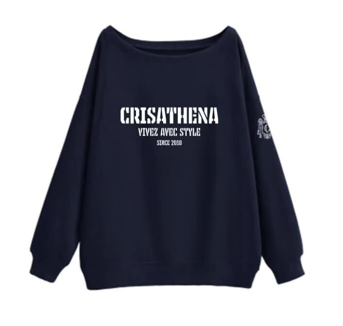 Crisathena CT-CH2537-NVY Sweatshirt -M