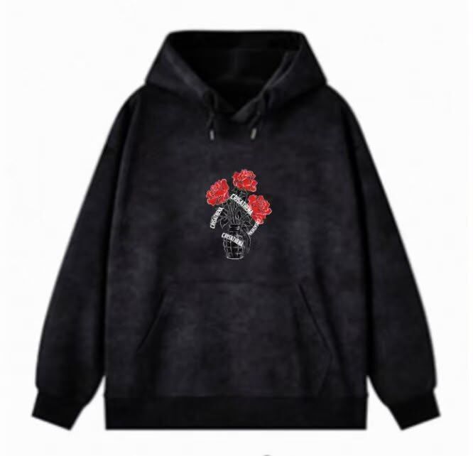 Crisathena CT-CH2540-BLK Hoodie -M