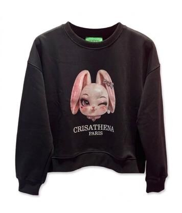 Crisathena  Sweatshirt 黑-M