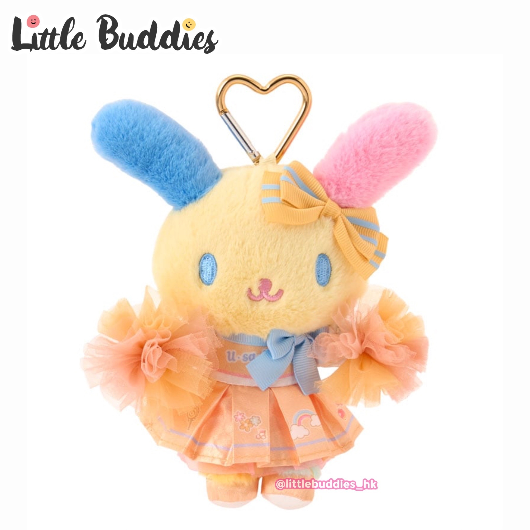 日本 Sanrio Cheeristails系列 公仔匙扣 女子啦啦隊