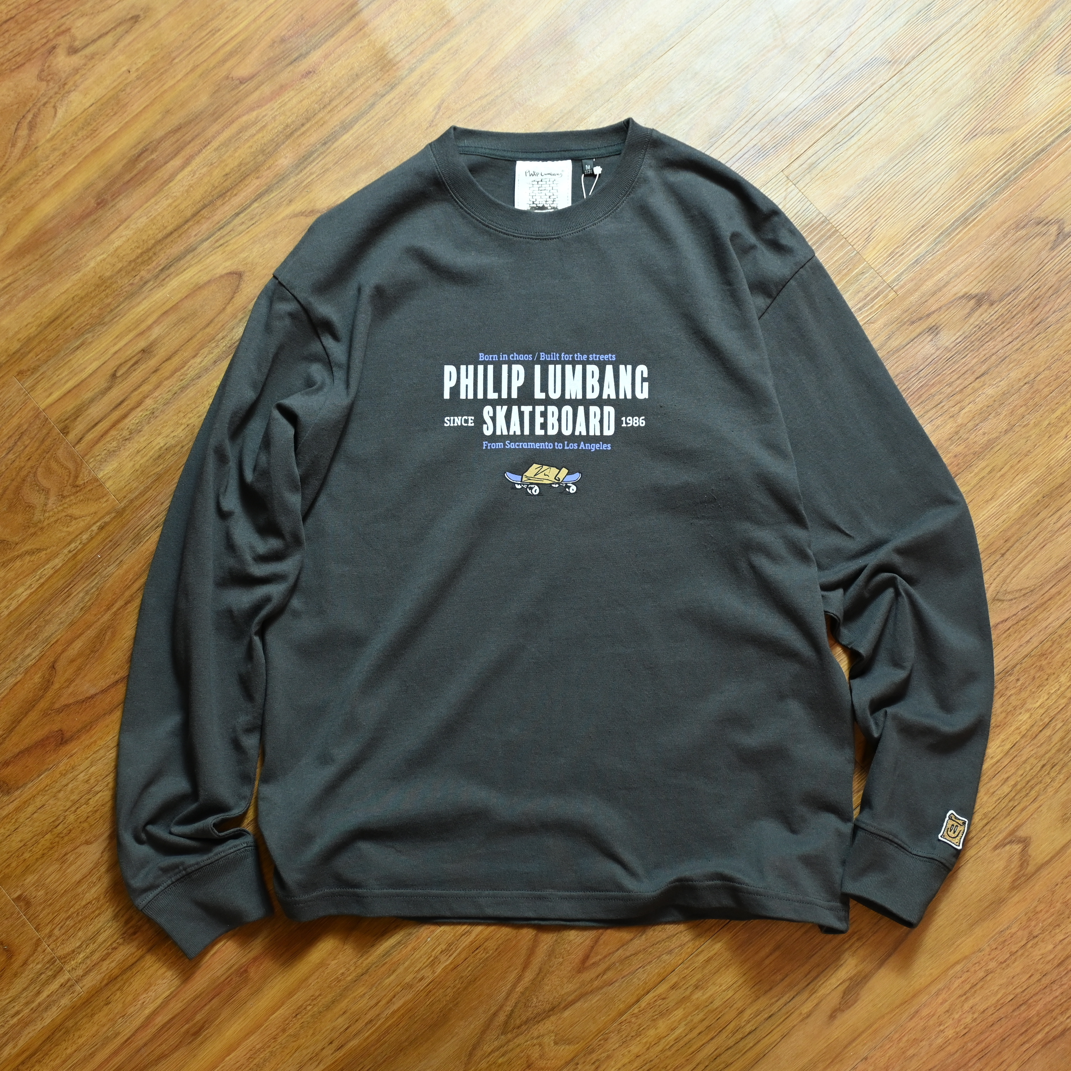 Philip Lumbang Built for the Streets Logo Tee