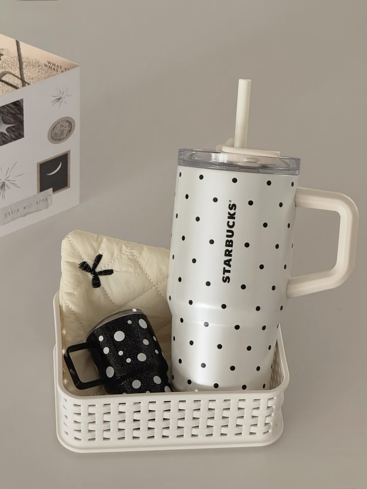 （預購）STARBUCKS 星巴克 波點漫境系列 子母杯 買一送一 冰霸杯 不鏽鋼