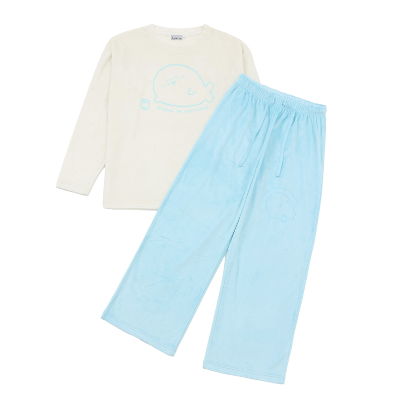預訂｜Nagano Characters 居家服套裝 OTONA NI NATTOKO (白色)