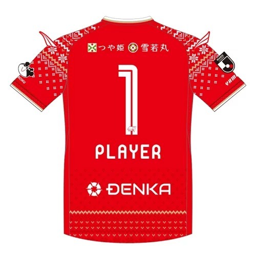 2026/2027 山形山神    冬季限定版 龍門球員版球衣