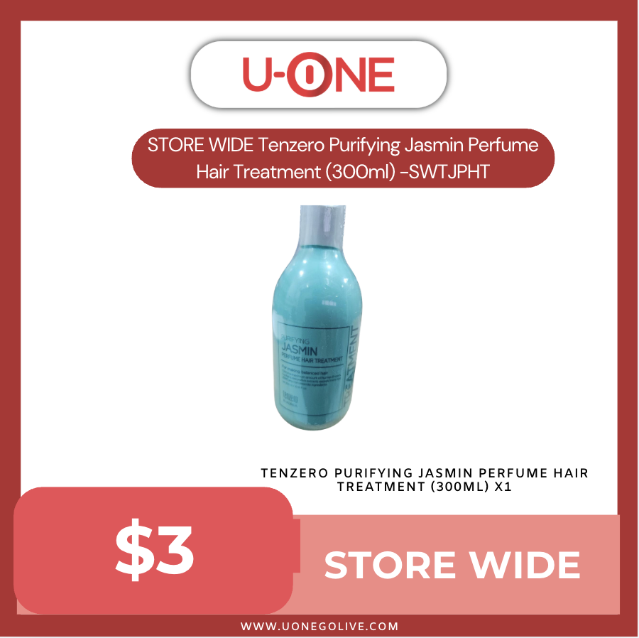 STORE WIDE Tenzero Purifying Jasmin Perfume Hair Treatment (300ml) -SWTJPHT