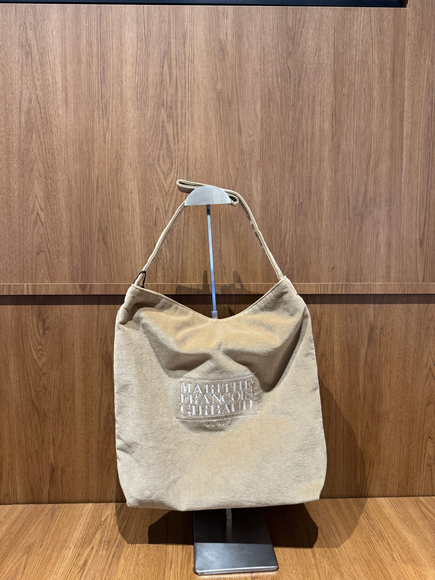 《限時團購優惠》MARITHE FRANCOIS GIRBAUD classic logo corduroy bag