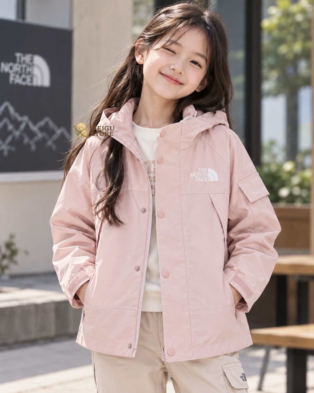 【預購】The North Face K'S GLIMMER MOUNTAIN JACKET 連帽外套 大童款 NJ3BS53
