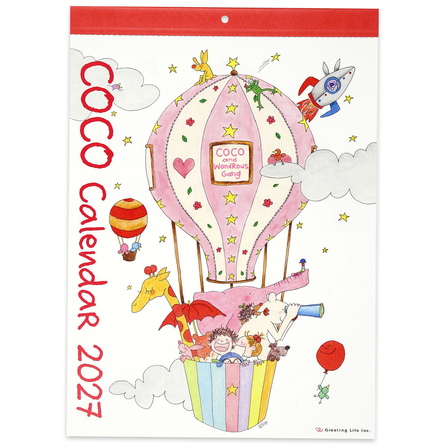 COCO醬 2027 大掛曆｜日本 COCO and Wondrous Gang