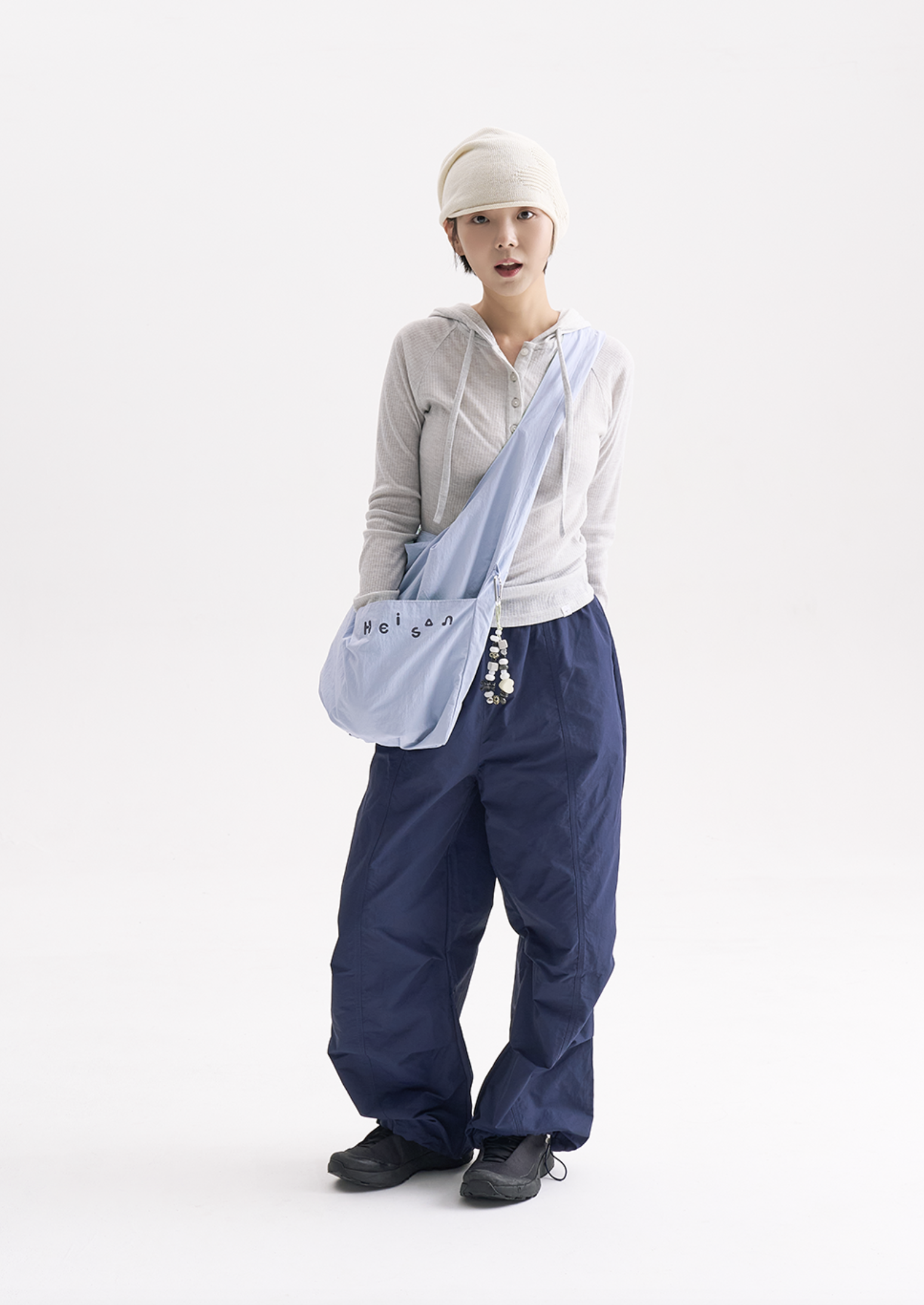 <韓國代購> HEISAN SOLID PACKABLE PUMPKIN BAG